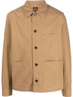 A.P.C. surchemise en coton - Marron