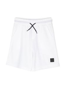 BOSS Kidswear short de sport à patch logo - Blanc