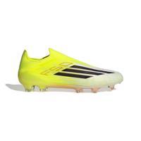 adidas F50 Elite Veterloze Gras Voetbalschoenen (FG) Neongeel Zwart Rood