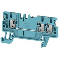 Weidmüller 2674640000 Doorgangsserieklem Push-In-klem, Steekaansluiting Blauw 50 stuk(s)