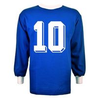 TOFFS - Argentina Retro Football Shirt Away WC 1982 + Number 10 (Mara