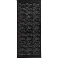 Stickers, menu, vel 10x23 cm, zwart, 1 vel