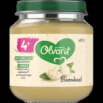 Olvarit 4+ Maanden Bloemkool 125g bij Jumbo