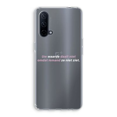 uw waarde daalt niet: OnePlus Nord CE 5G Transparant Hoesje