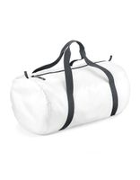 Atlantis BG150 Packaway Barrel Bag - White - 50 x 30 x 26 cm