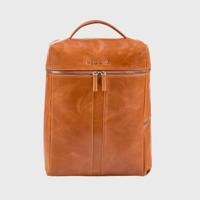 NEGOTIA Alpha Leren Travel Laptop Rugzak Leren rugtas 15.6 Bruin