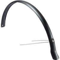 Eurofender lampo achterspartbord 58mm - 28 inch mat zwart