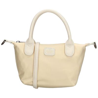 Charm London Handtasje / Schoudertasje Mini Buckingham Mono Cream