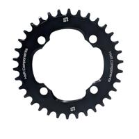 HXR COMPONENTS Hxr chainring - bcd 94 - 30t - black