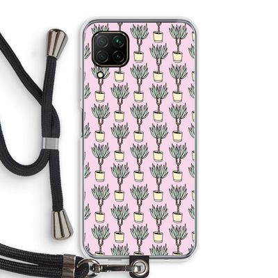 Boompje: Huawei P40 Lite Transparant Hoesje met koord
