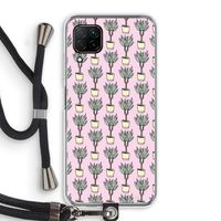 Boompje: Huawei P40 Lite Transparant Hoesje met koord
