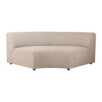 HKliving Jax Bank Element - Middenstuk Rond - Bouclé - Taupe HKliving Jax Bank Element - Middenstuk Rond - Bouclé - Taupe