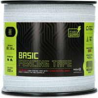 ZoneGuard 20 mm Basic afrasteringslint wit 200 m (4 draden) ZoneGuard 20 mm Basic afrasteringslint wit 200 m (4 draden)