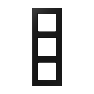 JUNG A550 3-voudig afdekraam grafiet zwart S A 5583 BF SWM