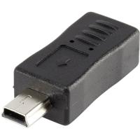 Renkforce USB 2.0 Adapter [1x Mini-USB 2.0 B stekker - 1x Micro-USB 2.0 B bus] rf-usba-08 Vergulde steekcontacten - thumbnail