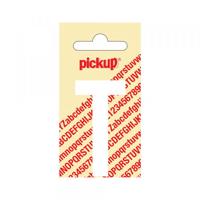 Plakletter Nobel Sticker witte letter T Amsterdam Pickup - Pickup