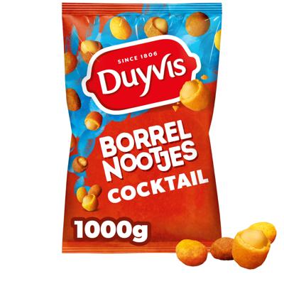 Borrelnootjes duyvis cocktail zak 1000 gram
