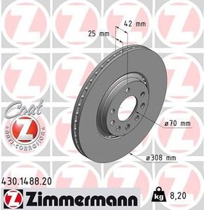 Remschijf Coat Z 430148820