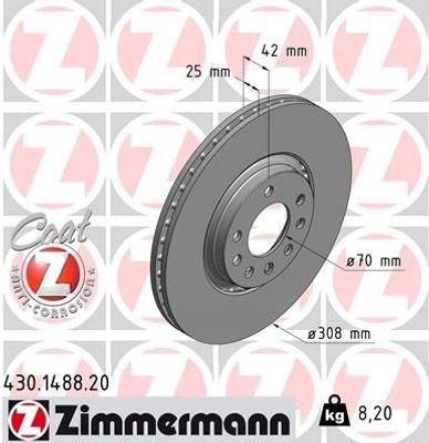 Remschijf Coat Z 430148820