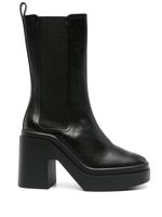 Clergerie bottines Nolan 110 mm en cuir - Noir