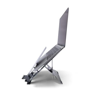 Notebook-standaard R-Go RGORIDOCBL Aluminium