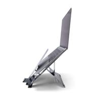 Notebook-standaard R-Go RGORIDOCBL Aluminium