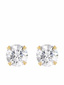 Pragnell puces d'oreilles Windsor en or blanc 18ct ornées de diamants 0.80ct