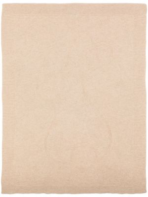 Tartine Et Chocolat couverture en cachemire - Marron