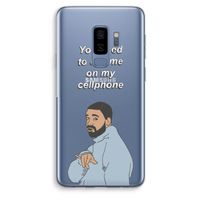 Hotline bling: Samsung Galaxy S9 Plus Transparant Hoesje Hotline bling: Samsung Galaxy S9 Plus Transparant Hoesje