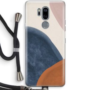 Geo #1: LG G7 Thinq Transparant Hoesje met koord