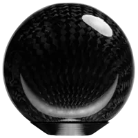 Simagic round shifter knob - carbon fibre, black