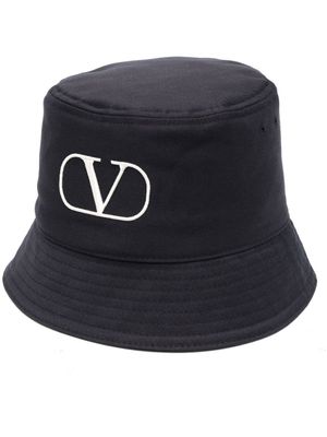 Valentino Garavani bob à logo brodé - Noir