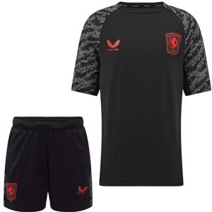 Castore FC Twente Trainingsset 2025-2026 Kids Zwart