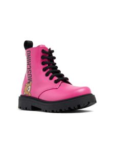 Moschino Kids bottines Teddy Bear - Rose