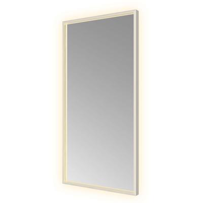 Hotbath &MORE Spiegel direct en indirect LED color changing spiegelverwarming met afstandsbediening RVS 316 SQU510IX
