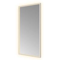 Hotbath &MORE Spiegel direct en indirect LED color changing spiegelverwarming met afstandsbediening RVS 316 SQU510IX