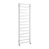 Designradiator Sapho Zig Recht 50x157.2 cm 582W Wit - thumbnail