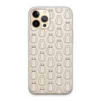 Uilen: iPhone 13 Pro Max Transparant Hoesje