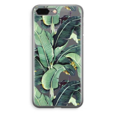 Bananenbladeren: iPhone 8 Plus Transparant Hoesje