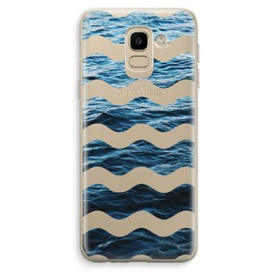 Oceaan: Samsung Galaxy J6 (2018) Transparant Hoesje