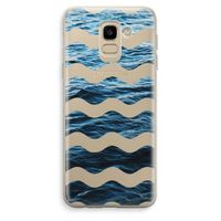 Oceaan: Samsung Galaxy J6 (2018) Transparant Hoesje