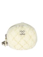 CHANEL Pre-Owned pochette Coco Neige Mini Circle (2021) - Blanc