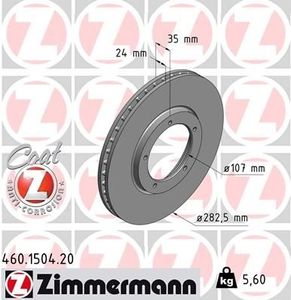 Remschijf Coat Z 460150420