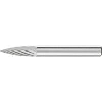 PFERD TOOLS 21122506 Freesstift Spitsboog Lengte 55 mm Afmeting, Ø 6 mm Werklengte 18 mm Schachtdiameter 6 mm