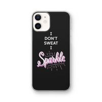 Sparkle quote: iPhone 12 Transparant Hoesje