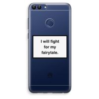 Fight for my fairytale: Huawei P Smart (2018) Transparant Hoesje