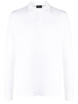 Brioni Katoenen poloshirt - Wit Brioni Katoenen poloshirt - Wit