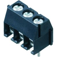 Weidmüller 1811180000 Klemschroefblok 1.5 mm² Aantal polen 2 Zwart 100 stuk(s)