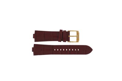 Horlogeband Michael Kors MK2357 Croco leder Rood 9mm