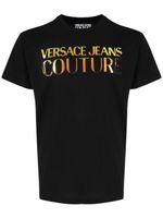 Versace Jeans Couture t-shirt à logo imprimé - Noir